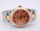 High Quality Copy Rolex Oyster Datejust Ladies Watch 2-Tone Rose Gold Pink Roman (2)_th.jpg